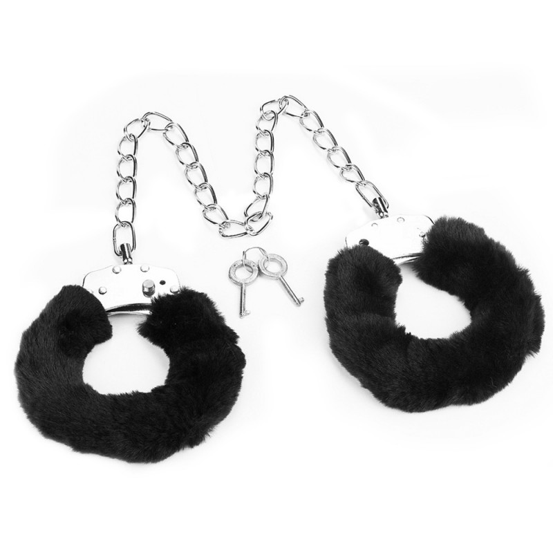 Фиксаторы для ног меховые LoveToy Fetish Pleasure Fluffy Leg Cuffs