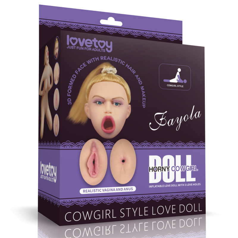 Секс-кукла 3D LoveToy Cowgirl Style Love Doll
