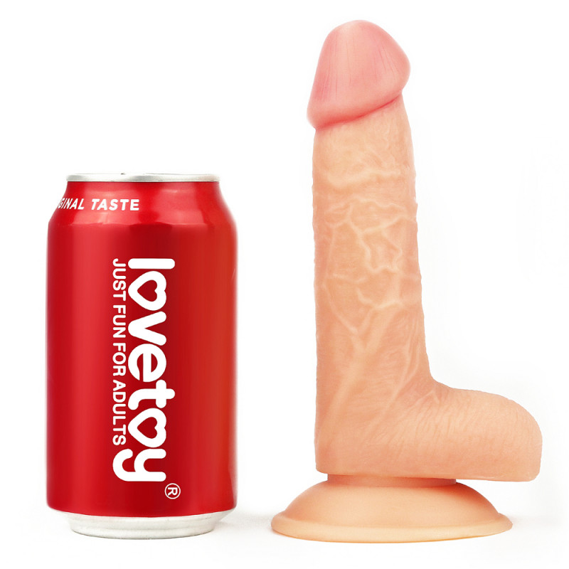 Реалистичный страпон с трусиками LoveToy Easy Strapon Set 7.0, 13 см