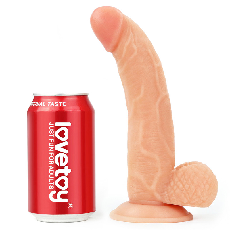 Реалистичный страпон с трусиками LoveToy Easy Strapon Set 8.5, 18 см