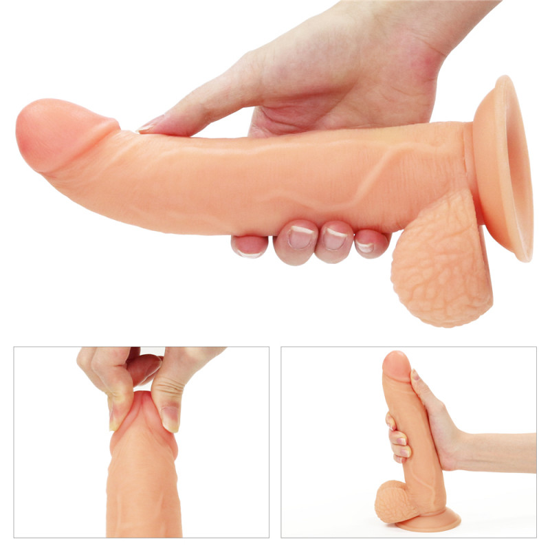 Реалистичный страпон с трусиками LoveToy Easy Strapon Set 8.5, 18 см