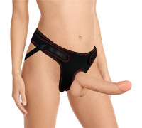 Реалистичный страпон с трусиками LoveToy Easy Strapon Set 8.5, 18 см
