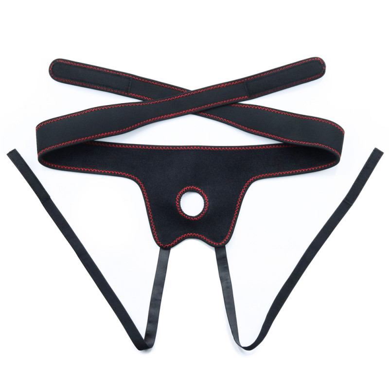 Реалистичный страпон с трусиками LoveToy Easy Strapon Set 8.5, 18 см