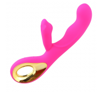Вибратор кролик с двумя моторами MS TOYS Pink