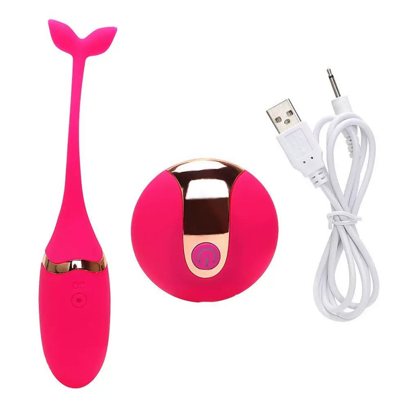 Вибро-яйцо с пультом ДУ MS Toys Private Massager Pink