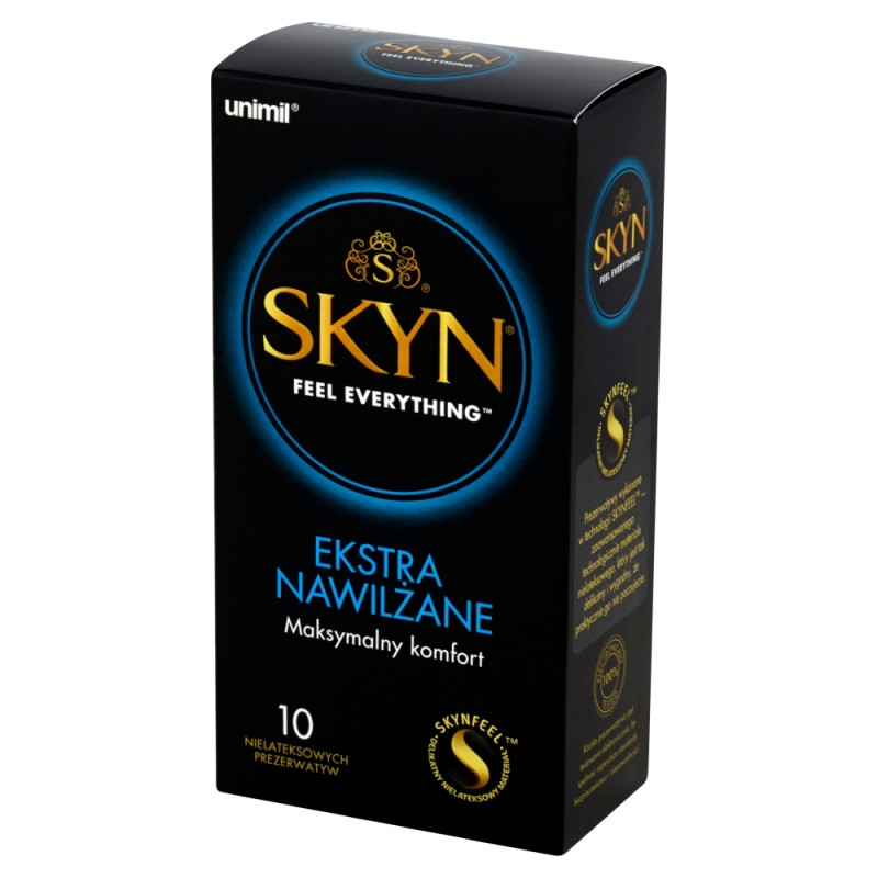 Презервативы классические с дополнительной смазкой SKYN BOX 10 EXTRA WET, 10 шт