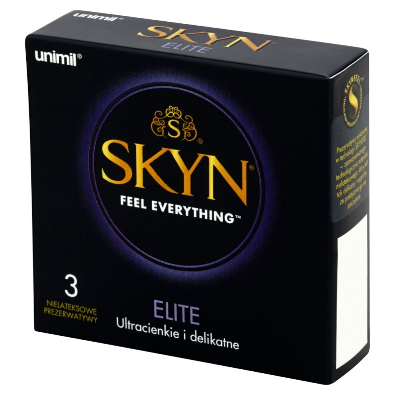 Презервативы особо тонкиe SKYN BOX 3 ELITE, 3 шт