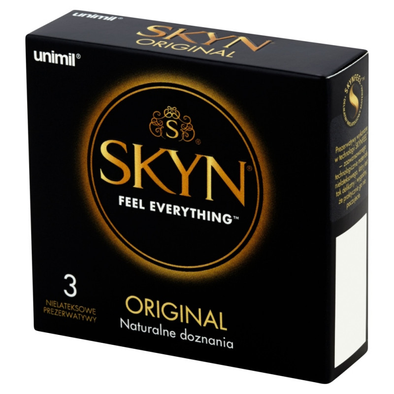 Презервативы классичекие SKYN BOX 3 ORIGINAL, 3 шт