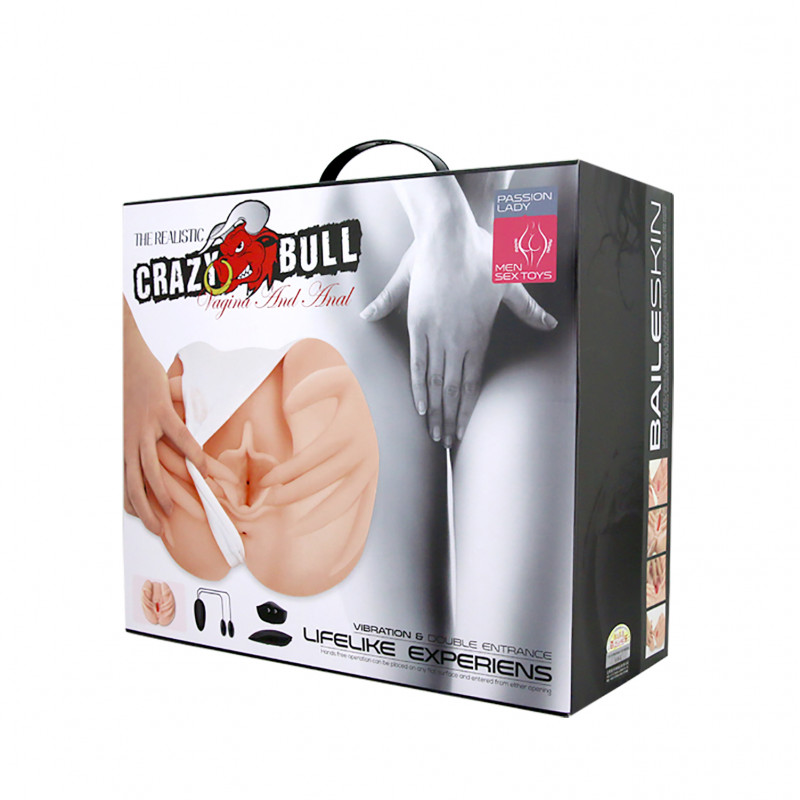 Мастурбатор вагина и попка c вибрацией Passion Lady Vibro