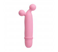 Мини-вибратор с шариками Goddard Pink, 10 режимов