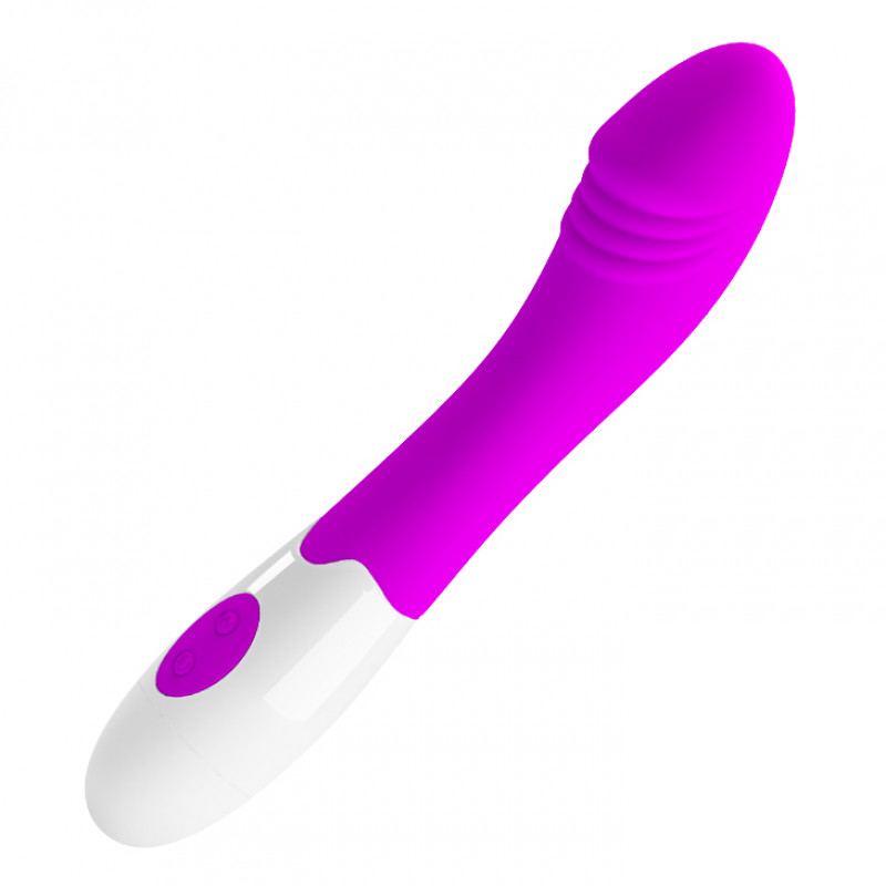 Вибратор для точки G Elemental Purple, 30 режимов вибраций
