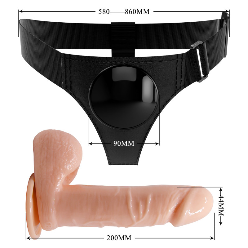 Cтрапон Harness Briefs Tom, 18,8 см