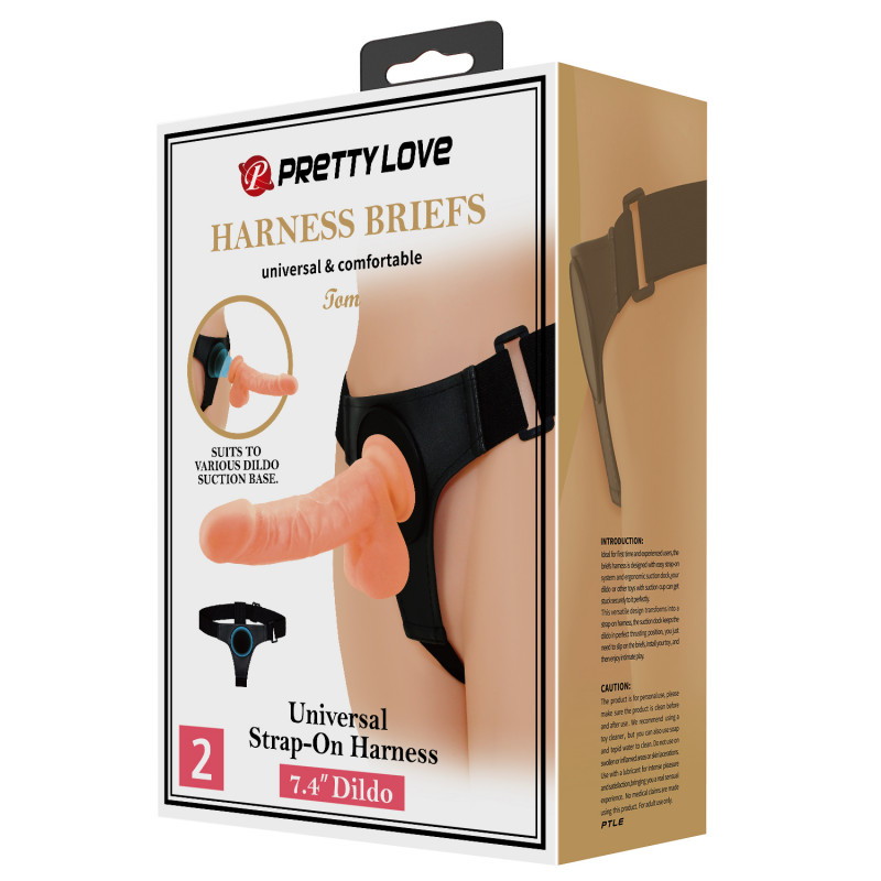 Cтрапон Harness Briefs Tom, 18,8 см