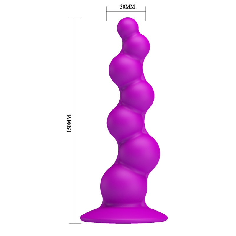 Пузырчатая анальная пробка Silicone Anal