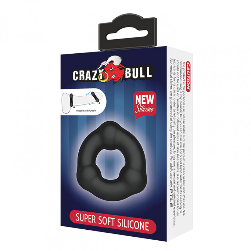 Эрекционное кольцо Super Soft Silicone №1
