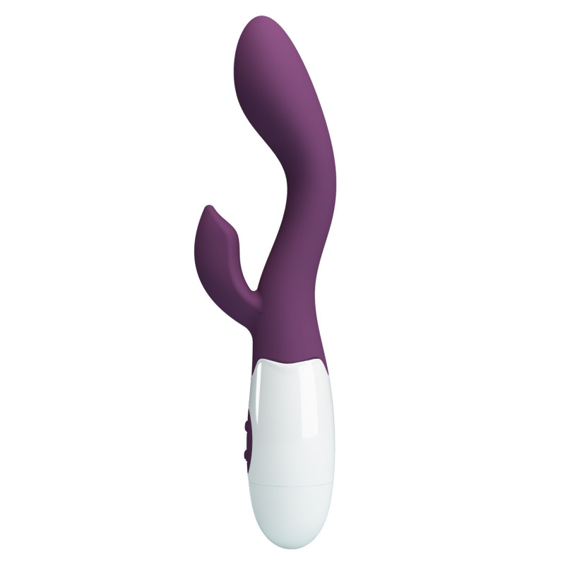 Бархатистый вибратор Brighty Purple, 30 режимов