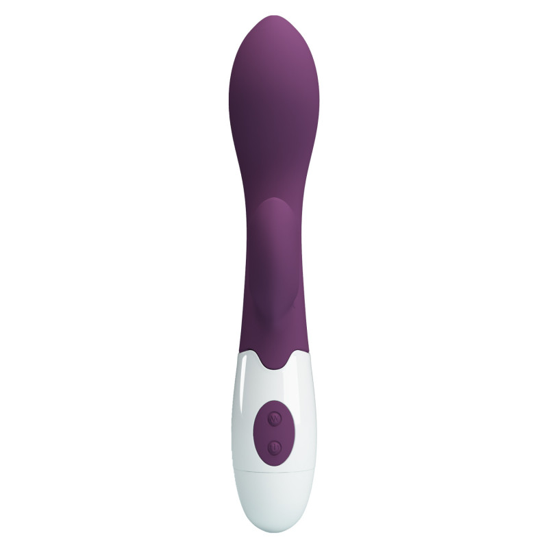 Бархатистый вибратор Brighty Purple, 30 режимов