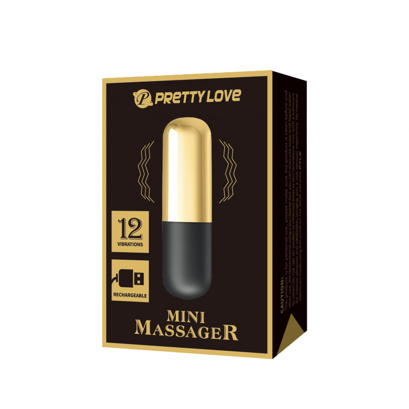 Вибро-пуля Pretty Love Mini Massager, 12 режимов