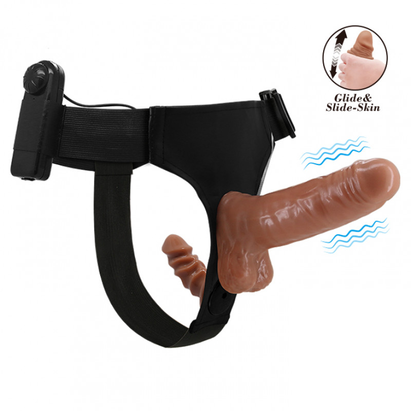Страпон с вибрацией Passionate Harness 