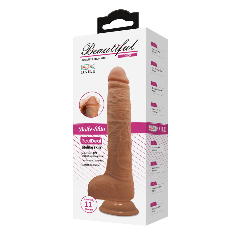 Фаллоимитатор-гигант на присоске Baile Dick, 28 см