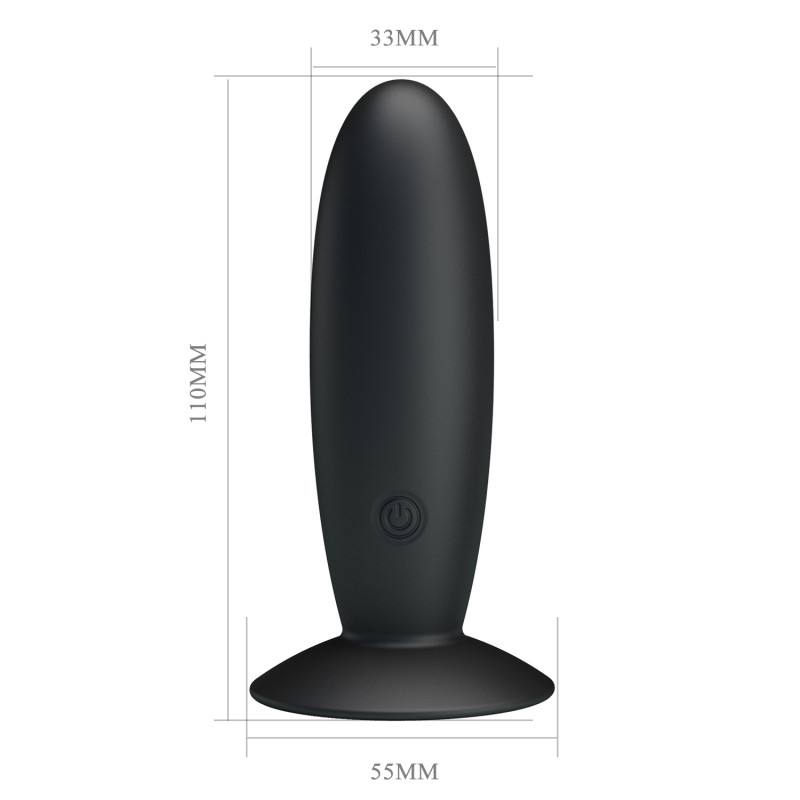 Анальная пробка с вибрацией Butt Plug Massager
