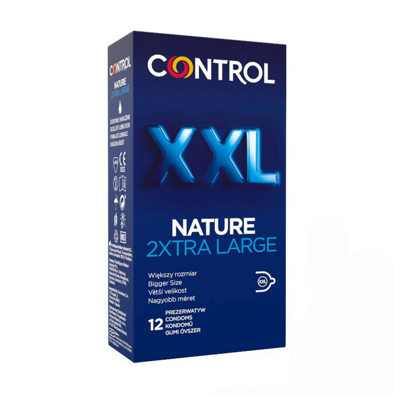 Презервативы увеличенного размера Control Nature XXL, 12 шт