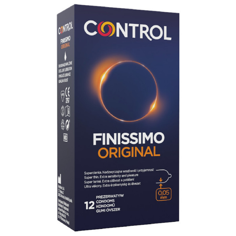 Презервативы тонкие Control Finissimo Original, 12 шт