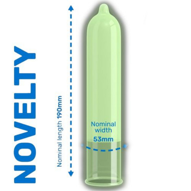 Презервативы светящиеся в темноте Glow effect condoms, 12 шт