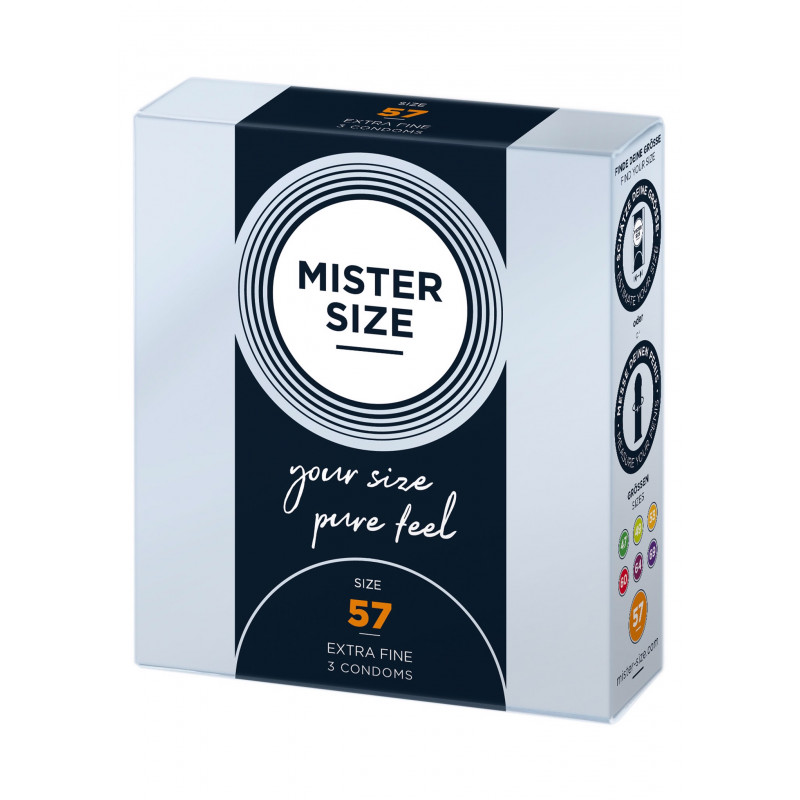 Презервативы Mister Size 57 мм, 3 шт