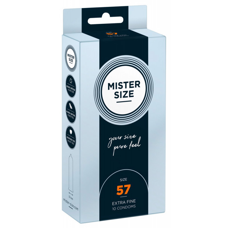Презервативы Mister Size 57 мм, 10 шт