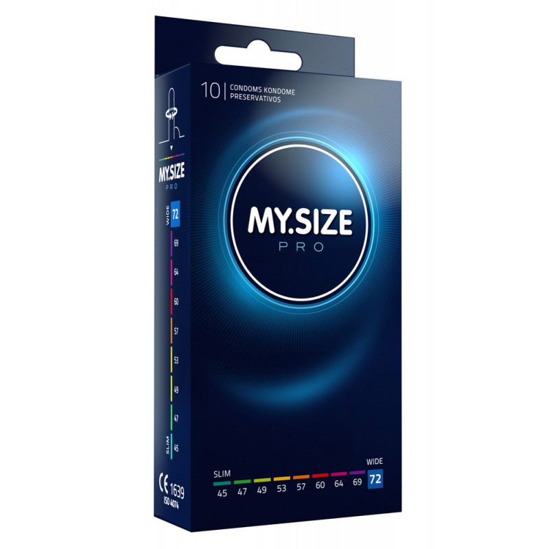 Презервативы MY.SIZE 72 мм, 10 шт