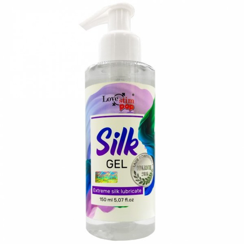 Гель-смазка универсальная на силиконовой основе Love Stim POP Silk Gel, 150 мл