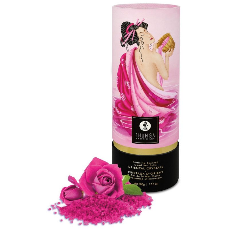 Соль для ванны Shunga Bath Salts Oriental Crystals Aphrodisia, 600 г