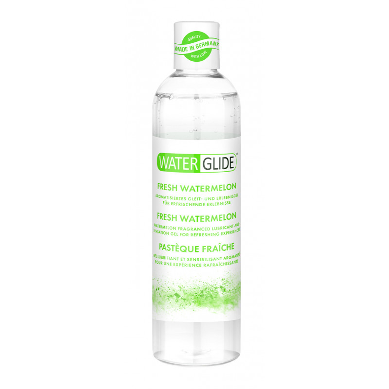 Гель-смазка на водной основе с ароматом освежающего арбуза (Веган) waterglide fresh watermelon, 300 мл