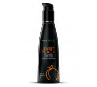 Гель-смазка на водной основе со вкусом сладкого персика WICKED AQUA SWEET PEACH FLAVORED LUBRICANT, 120 мл