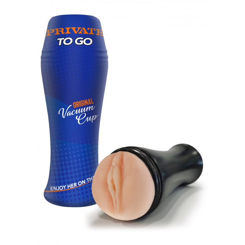 Мастурбатор вагина в тубе PRIVATE To Go Original Vacuum Cup To Go