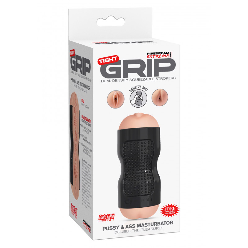 Мастурбатор 2 в 1 вагина и анус 2in1 Pipedream PDX Extreme Tight Grip Pussy/Ass