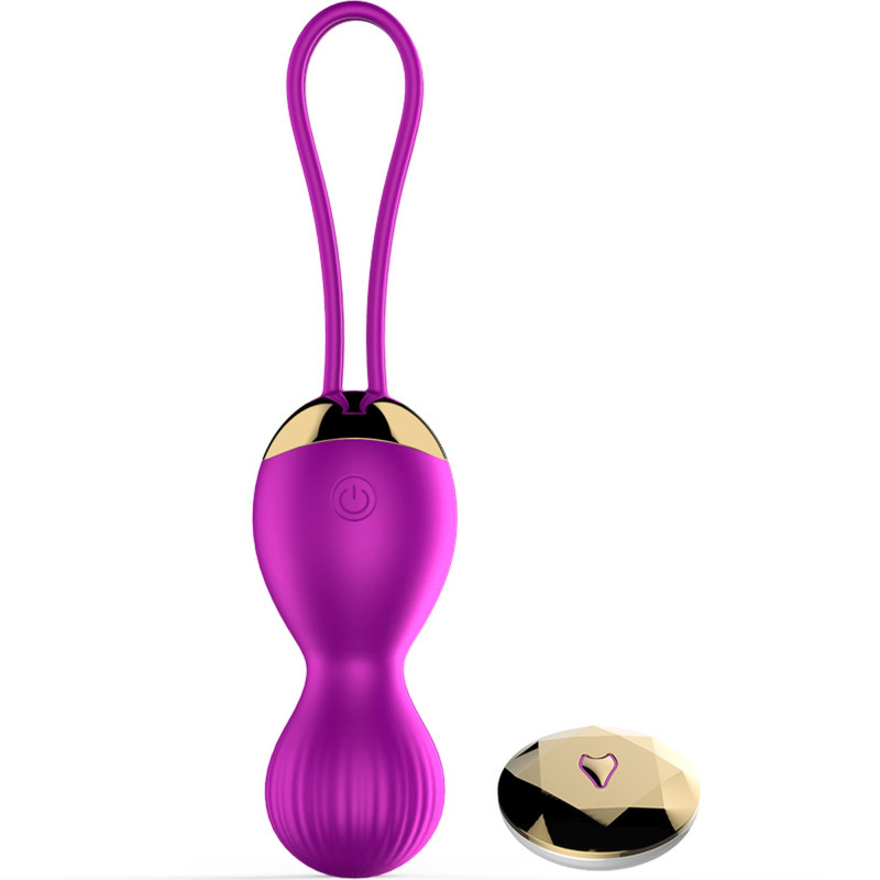 Вагинальные шарики с вибрацией с пультом ДУ Vibrating Silicone Kegel Balls USB 7 Function