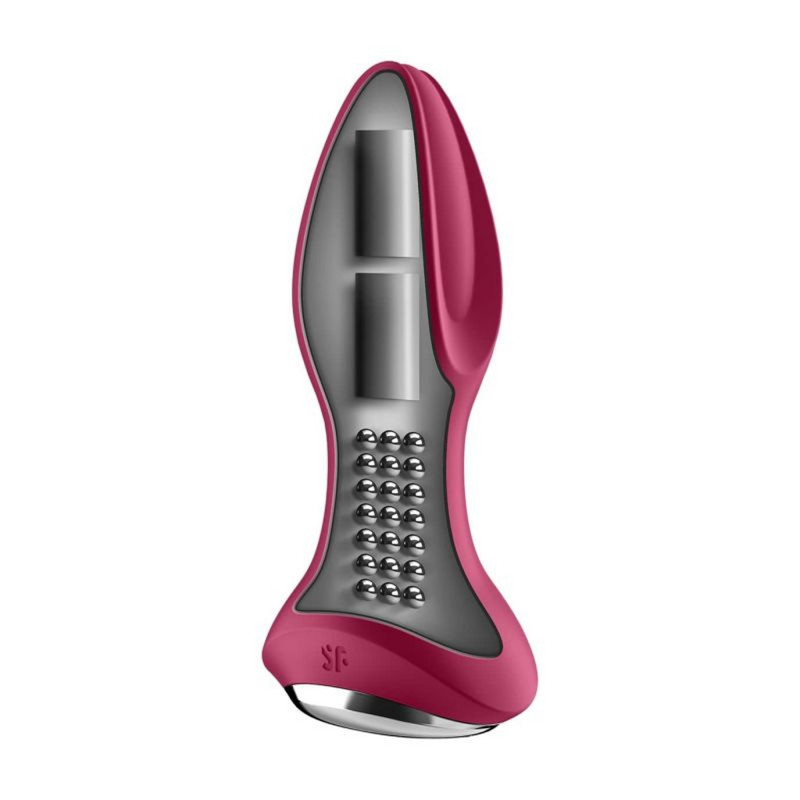 Анальная вибро-пробка с ротацией управление со смартфона Satisfyer Rotator Plug 2 Connect App (Violet)