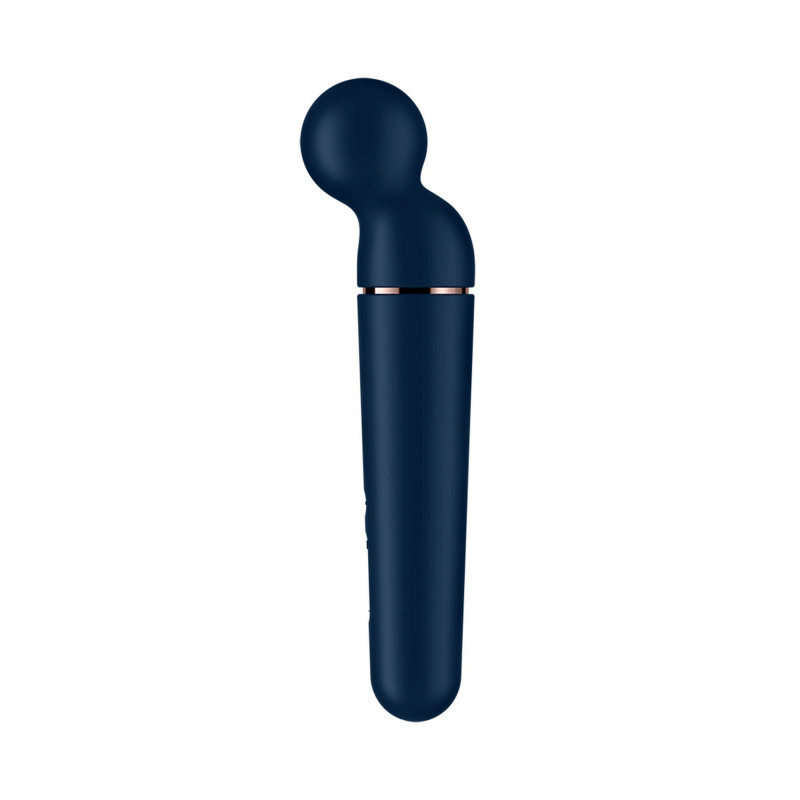 Вибромассажер Satisfyer Planet Wand-er blue-rosegold, синий