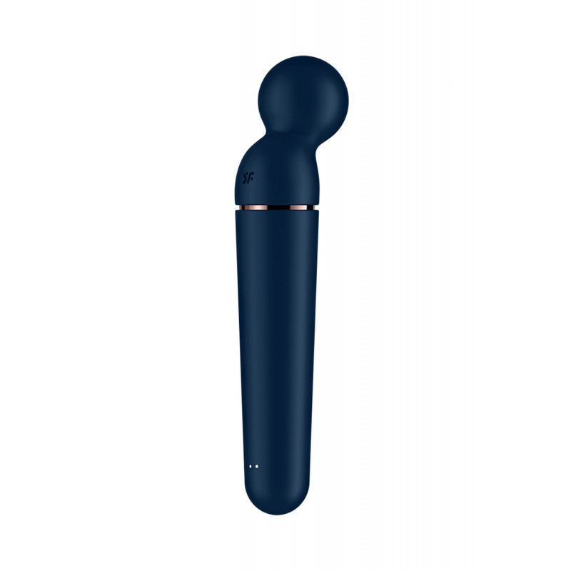 Вибромассажер Satisfyer Planet Wand-er blue-rosegold, синий