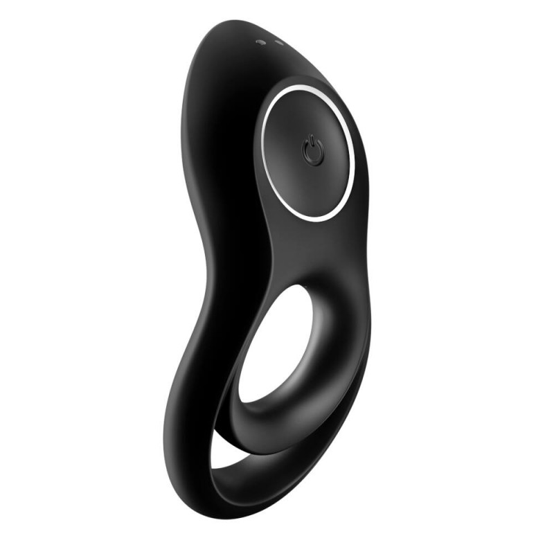 Эрекционное вибро-кольцо Satisfyer Ring - Legendary Duo (Black)