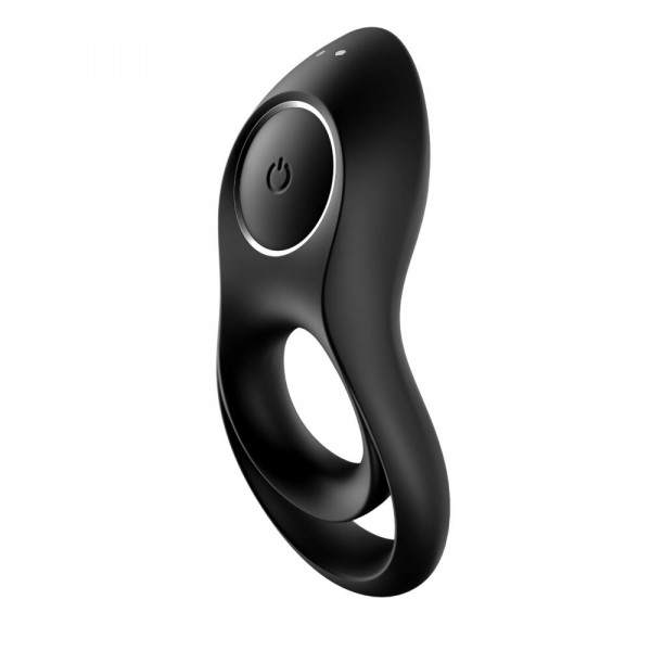 Эрекционное вибро-кольцо Satisfyer Ring - Legendary Duo (Black)
