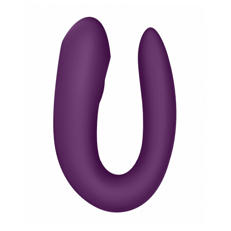 Вибратор для пар управление со смартфона Satisfyer Double Joy Partner Vibrator Violet
