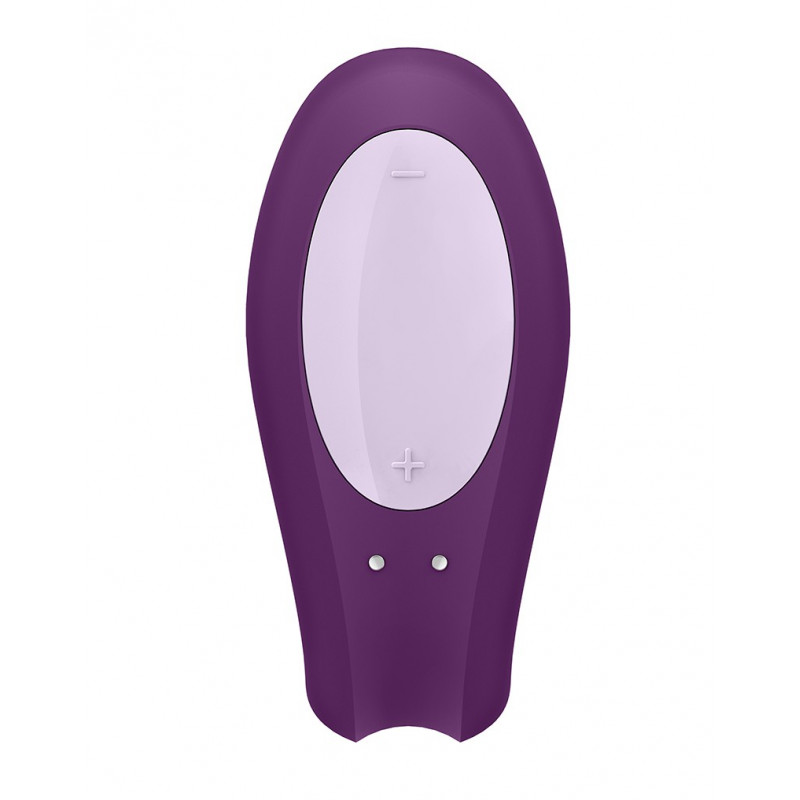 Вибратор для пар управление со смартфона Satisfyer Double Joy Partner Vibrator Violet