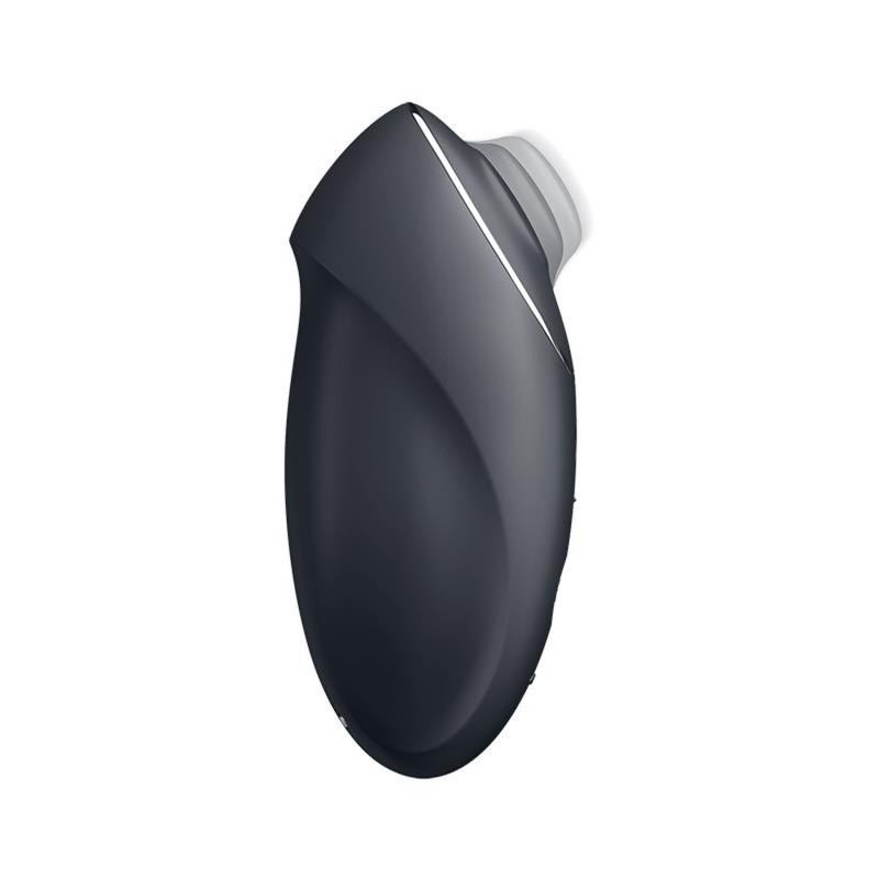 Вибратор для сильной стимуляции клитора с клипсой Satisfyer Tap & Climax 1 grey