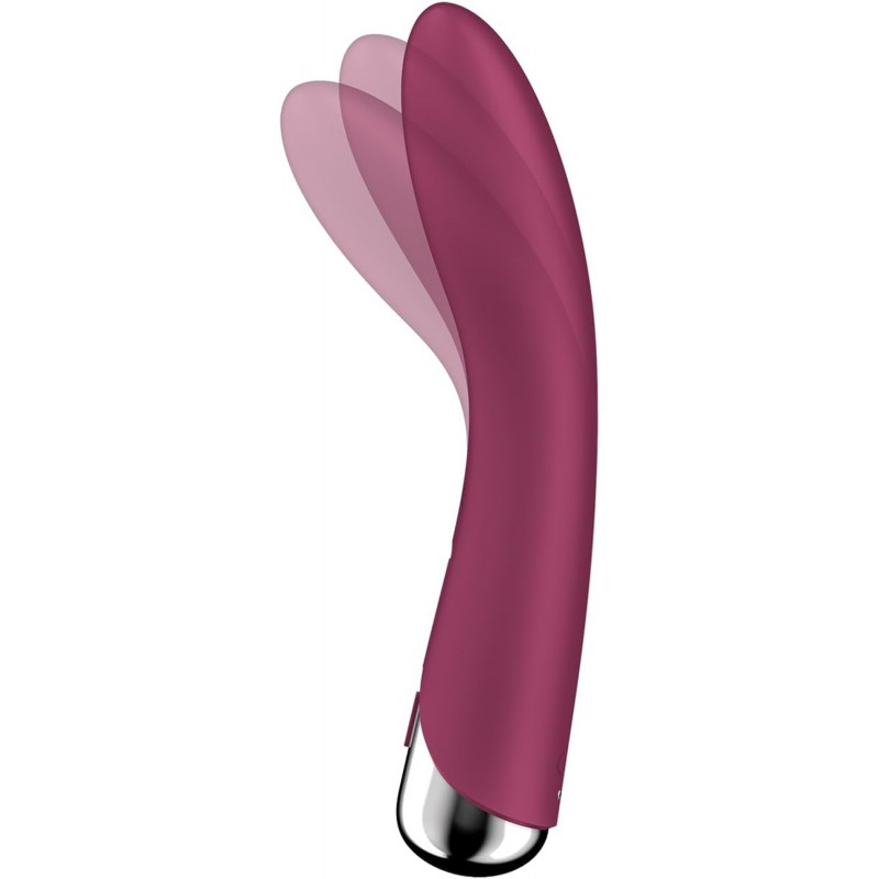 Вибратор для стимуляции точки G c ротацией, синий Satisfyer Satisfyer Spinning Vibe 1 Red
