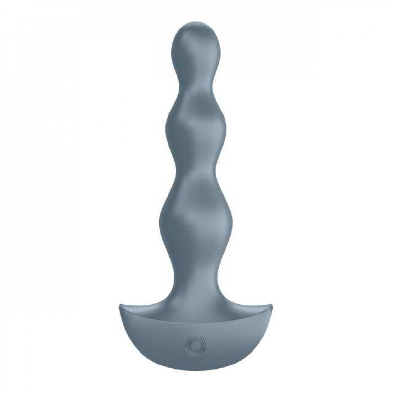 Анальная пробка-цепочка с вибрацией Satisfyer Lolli-Plug 2 (ice blue)
