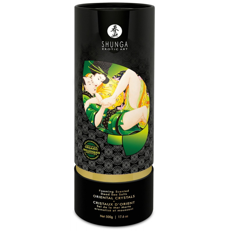 Соль для ванны Shunga Bath Salts Oriental Crystals Lotus Flower, 600 г