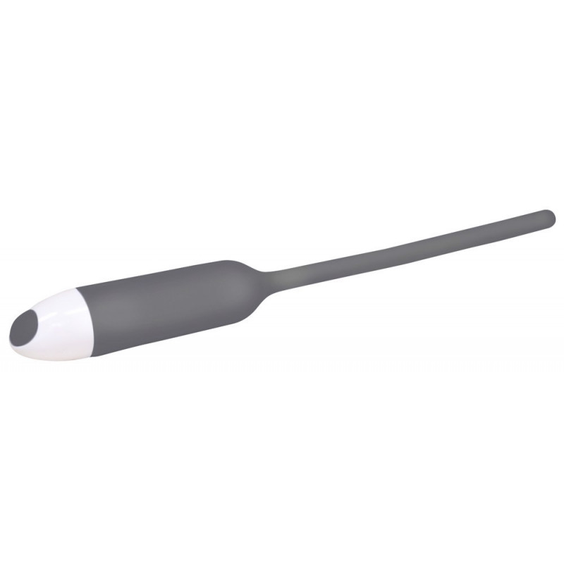 Уретральный стимулятор с вибрацией Men's Dilator grey